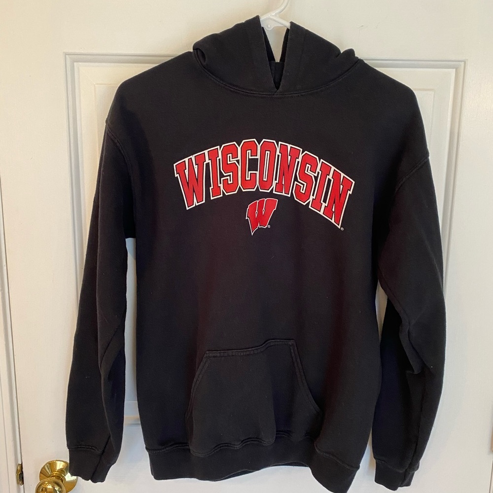 Youth XL Wisconsin hoodie sweatshirt